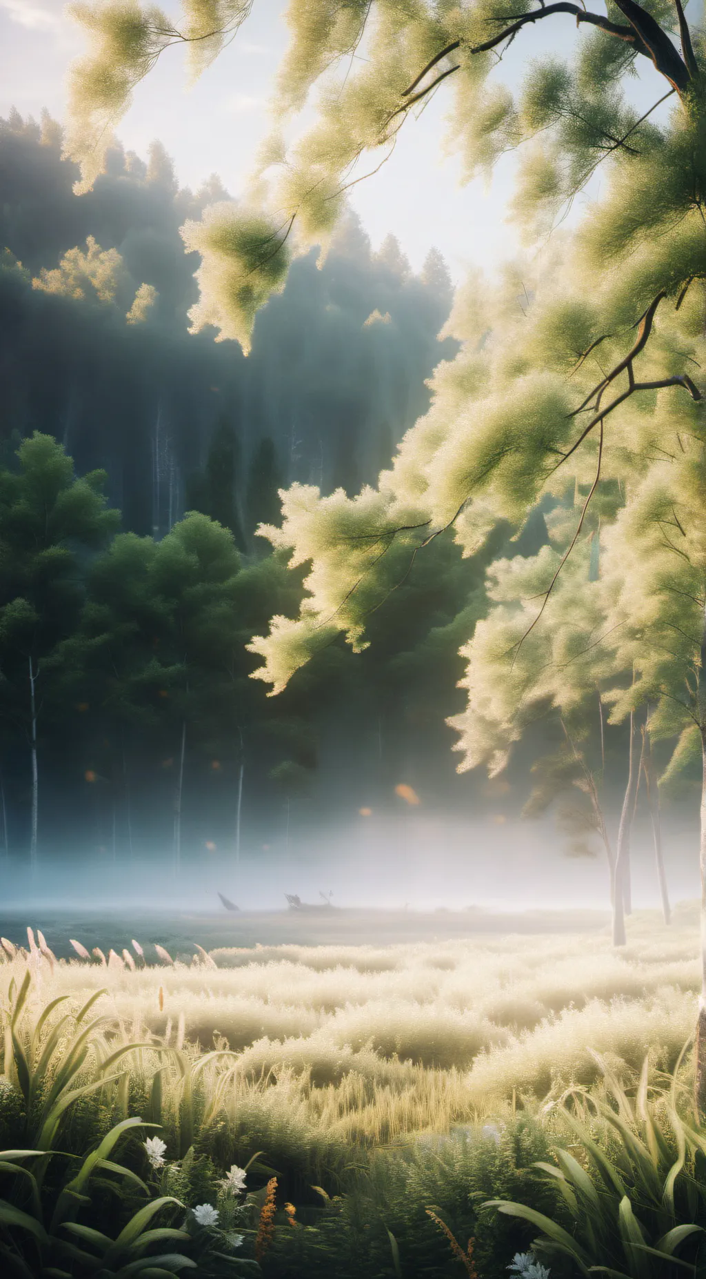 ai character: GRASS background