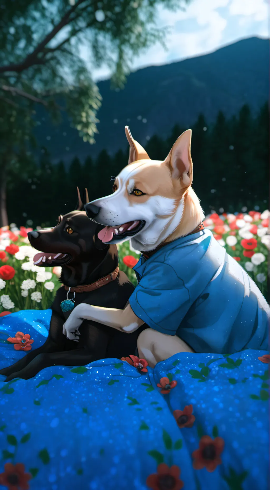 ai character: Moony background