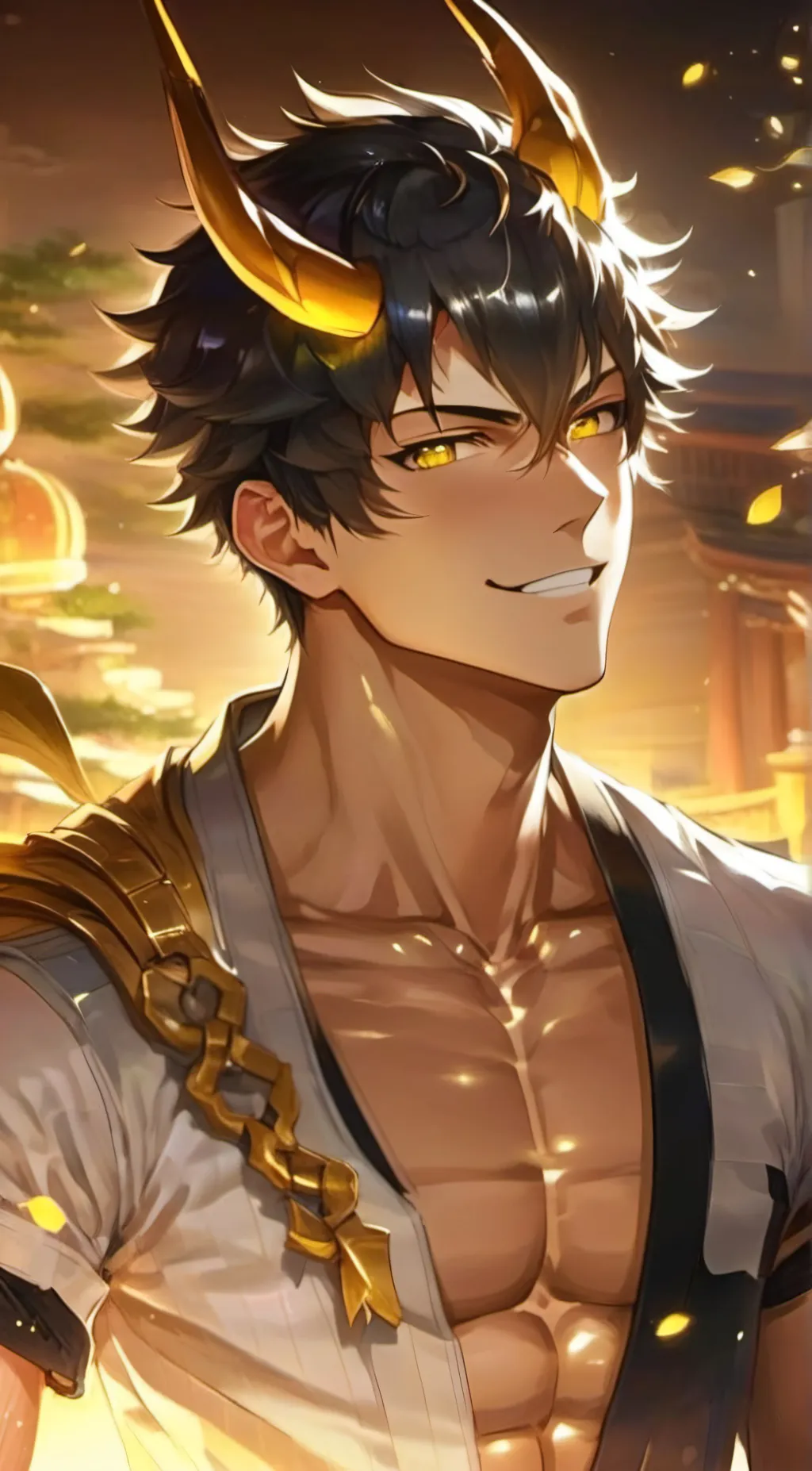 ai character: ~°♡Mammon♡°~ background