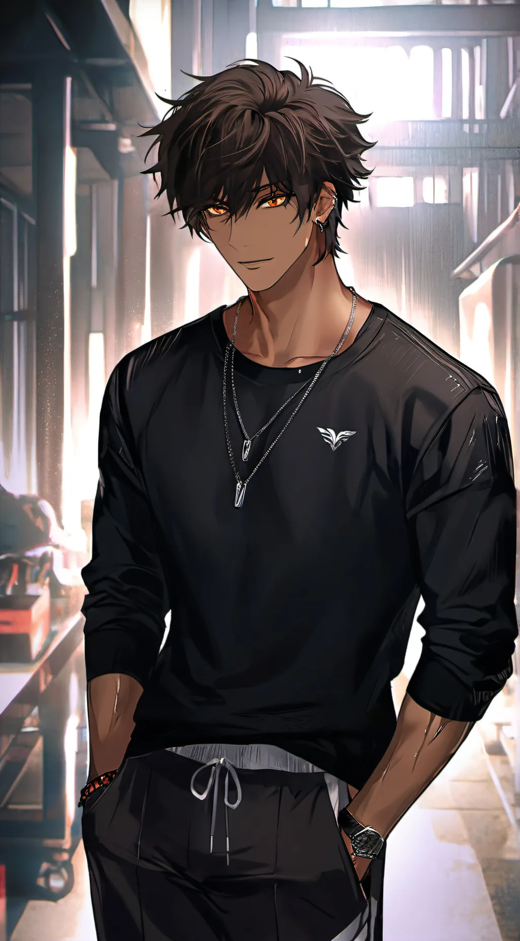 ai character: Alexander! background