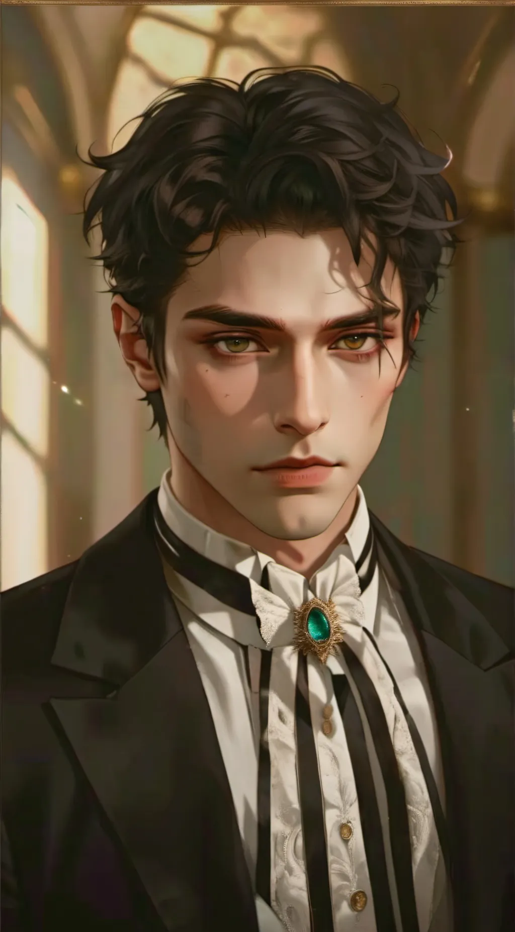 ai character: Vincent background