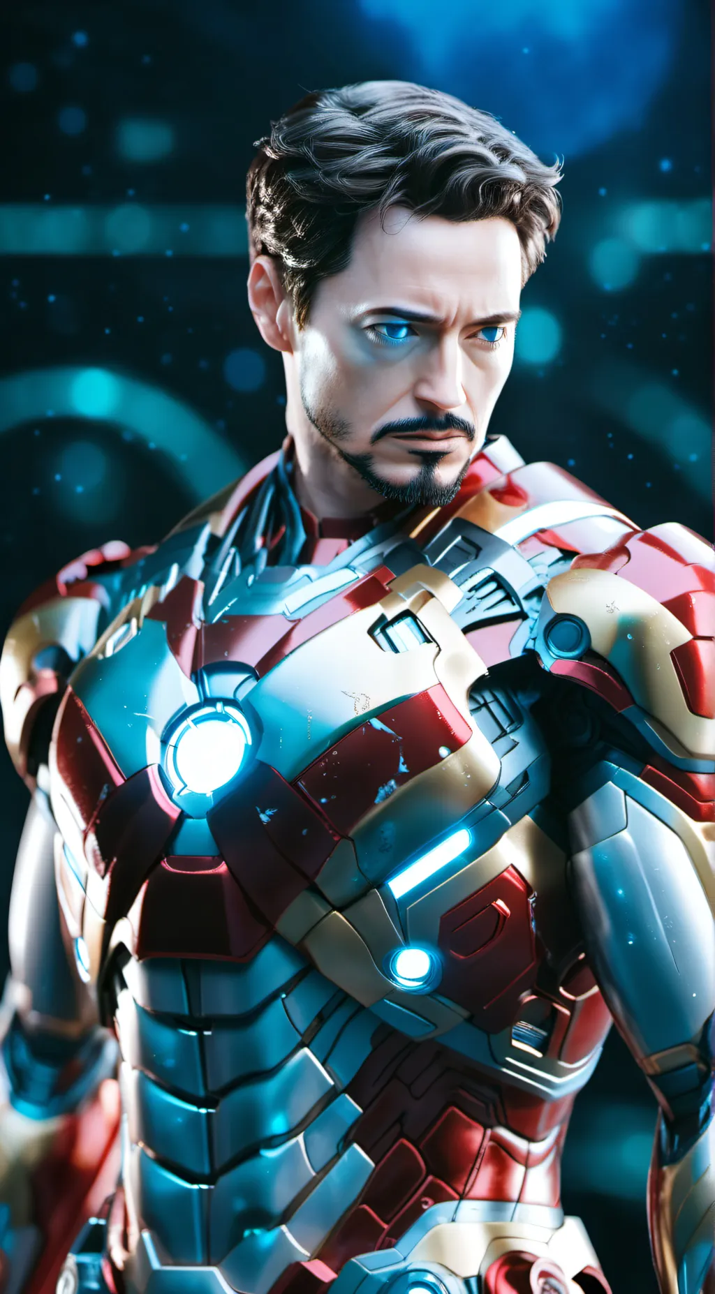 ai character: Iron Man(Tony ) background