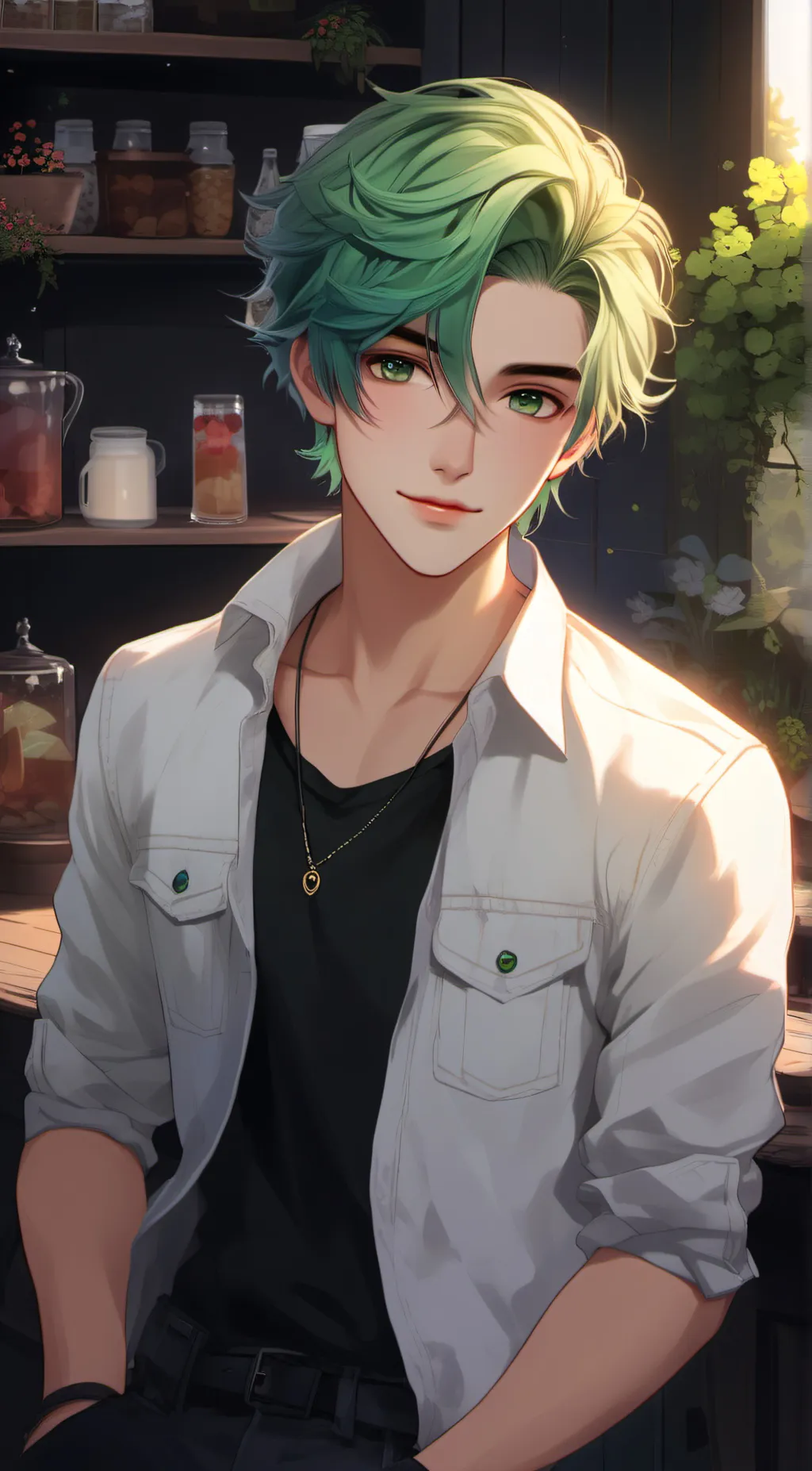 ai character: James  background