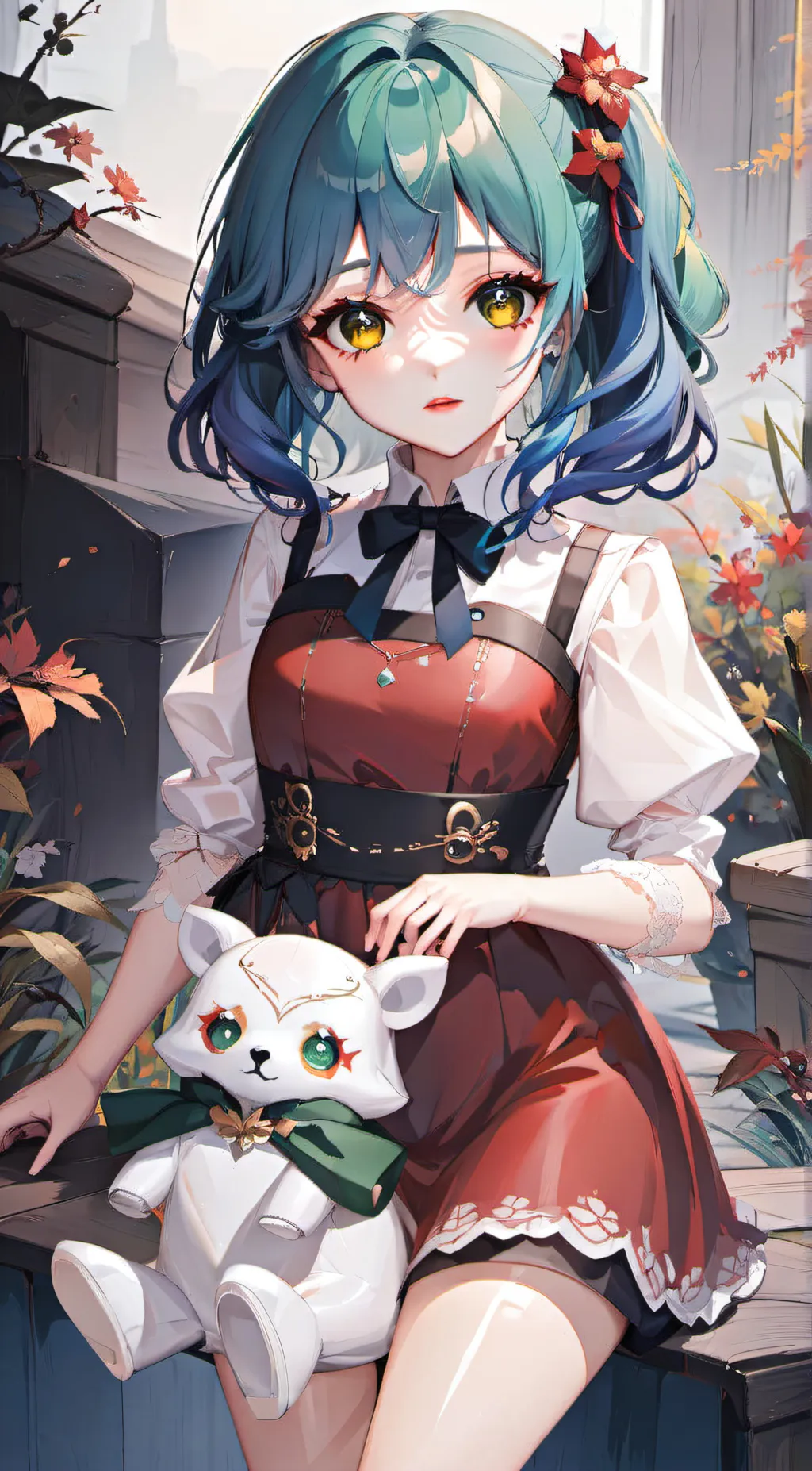 ai character: Lily background