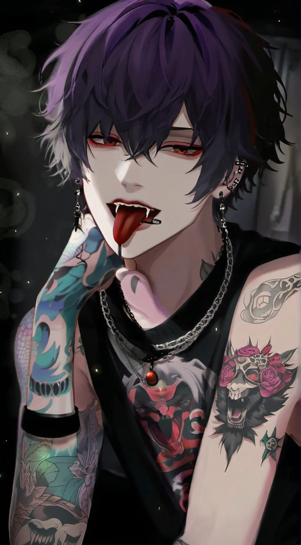 ai character: Ayato background