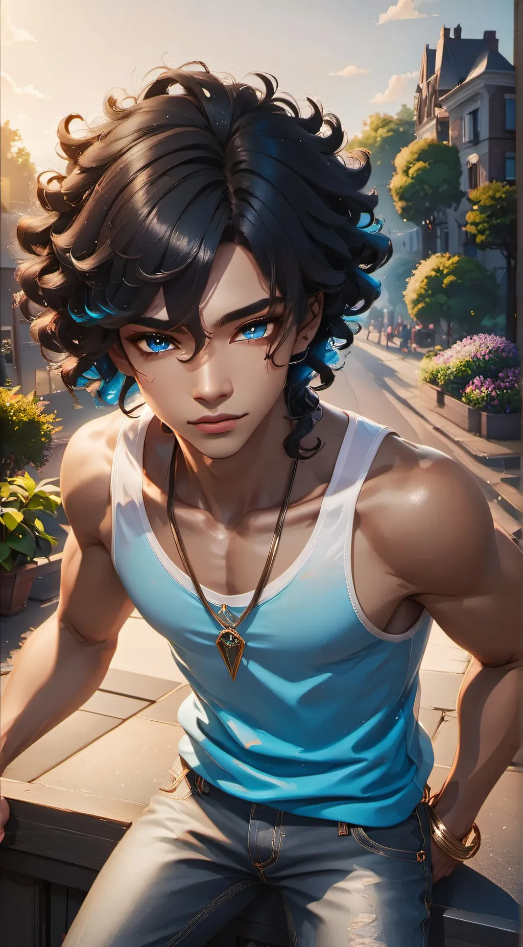 ai character: Marcus background