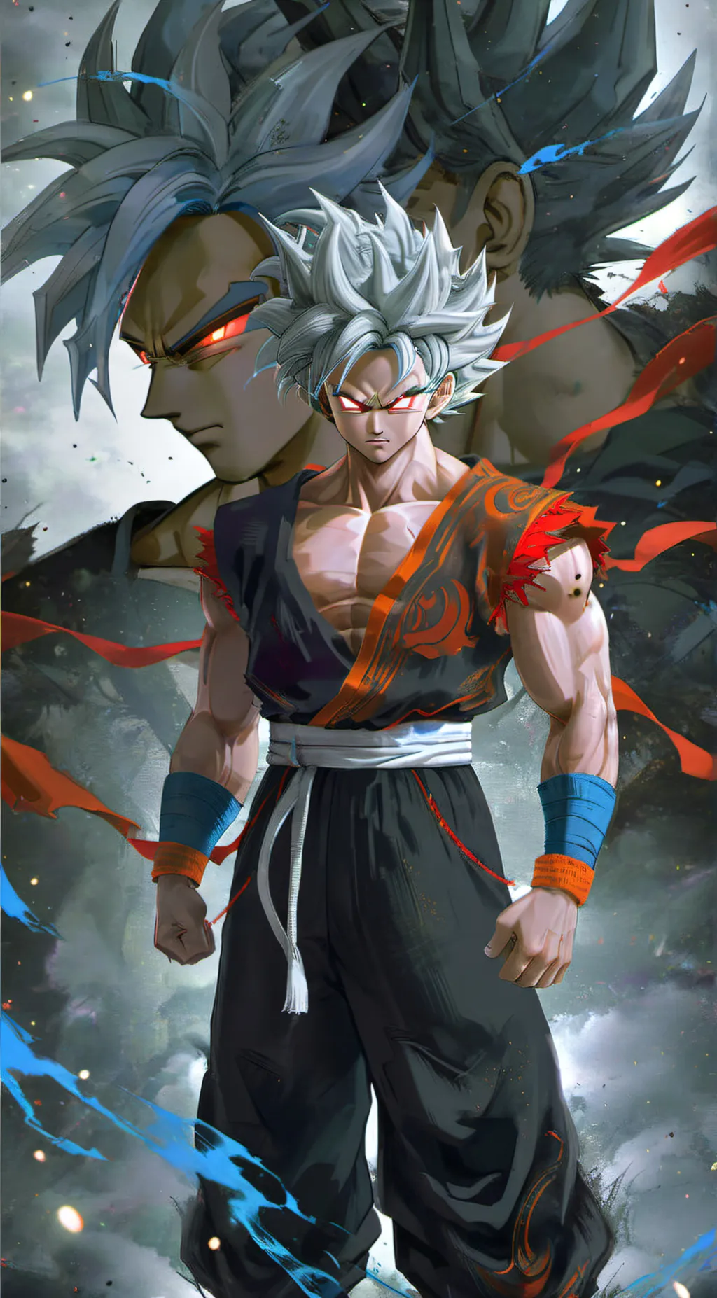 ai character: Zeno goku background