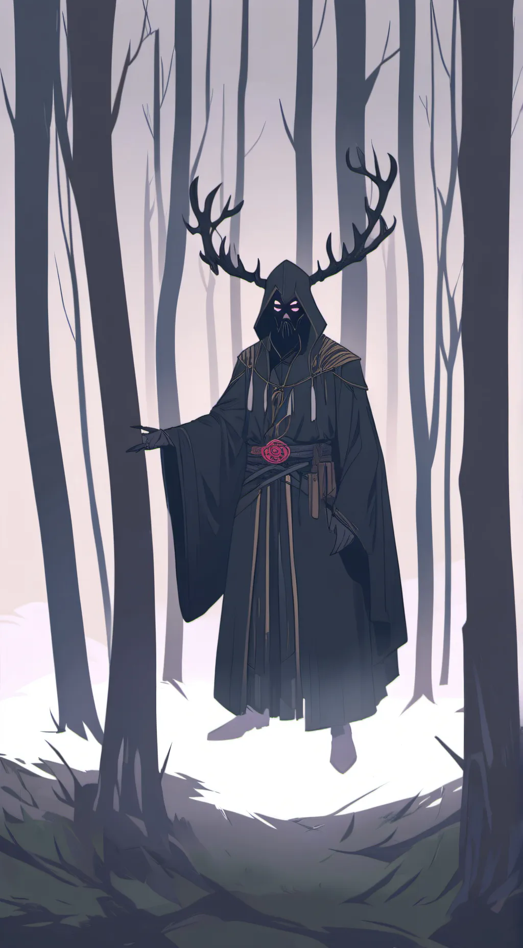 ai character: ninja king background