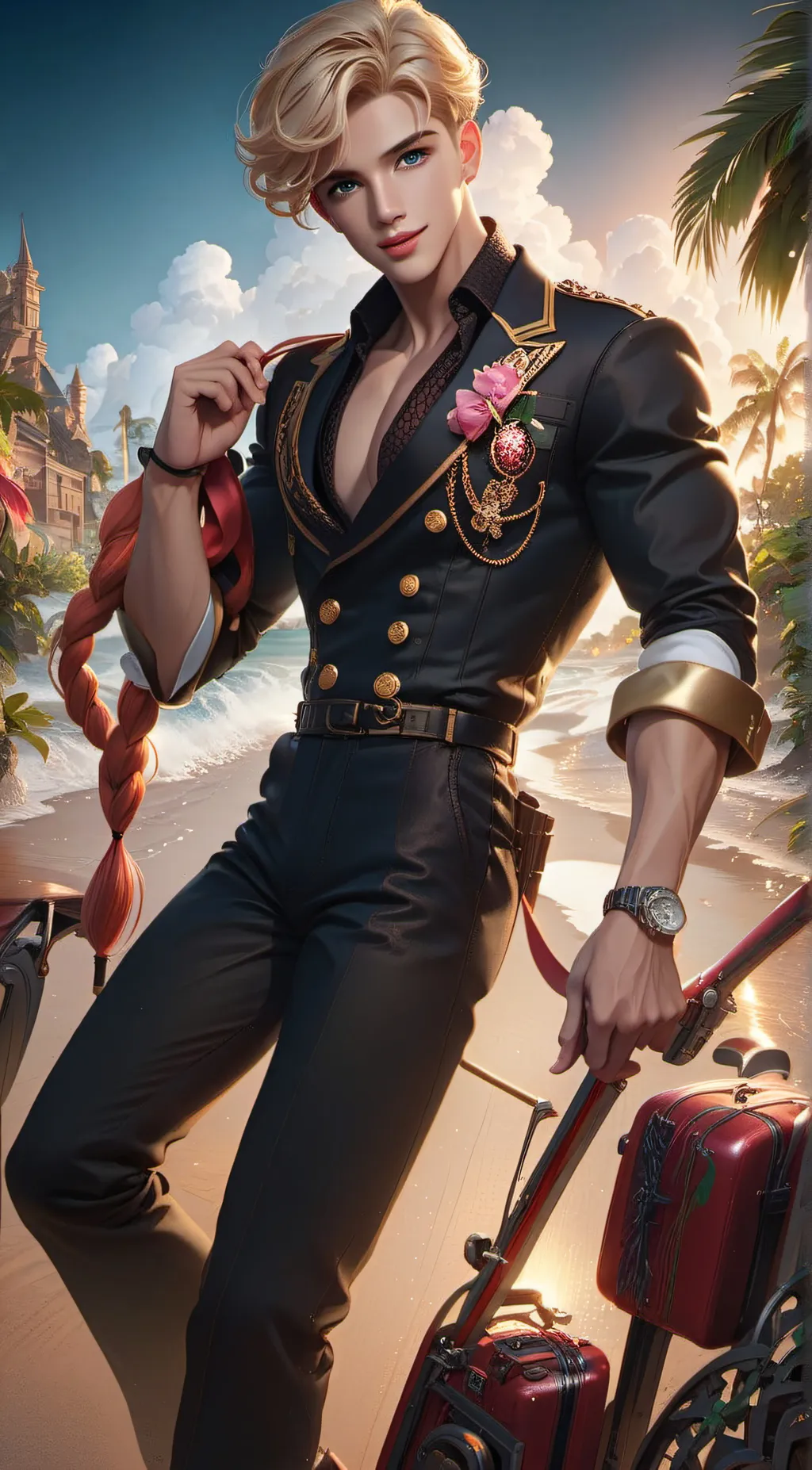 ai character: Ken background