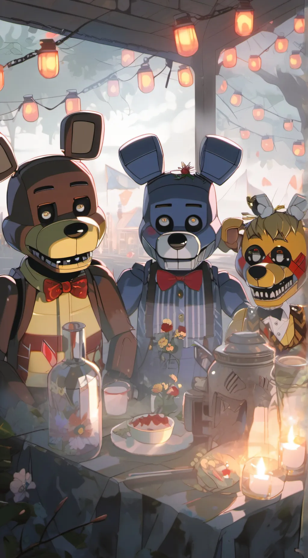 ai character: characters (FNAF) background