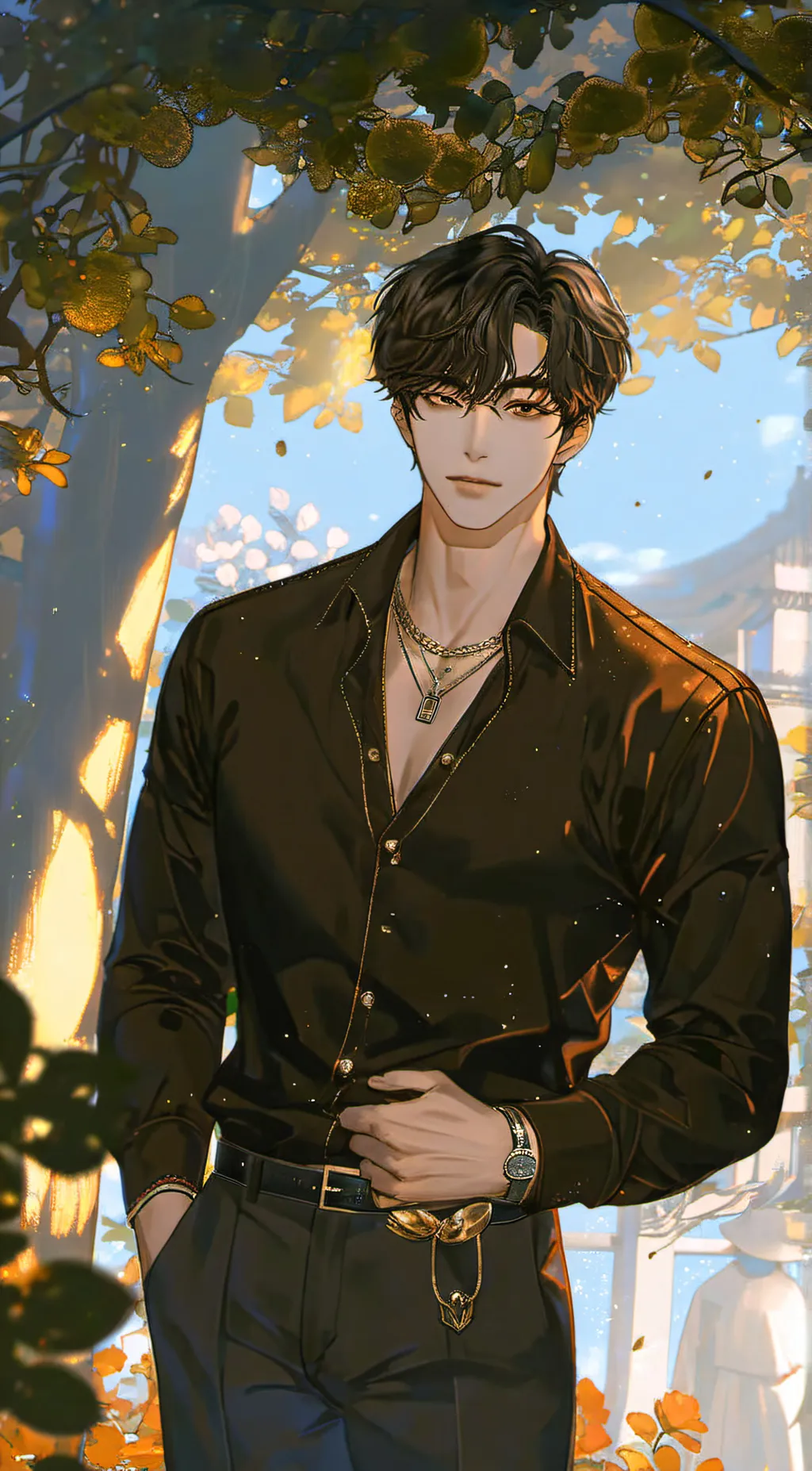 ai character: ☻ACE☻ background