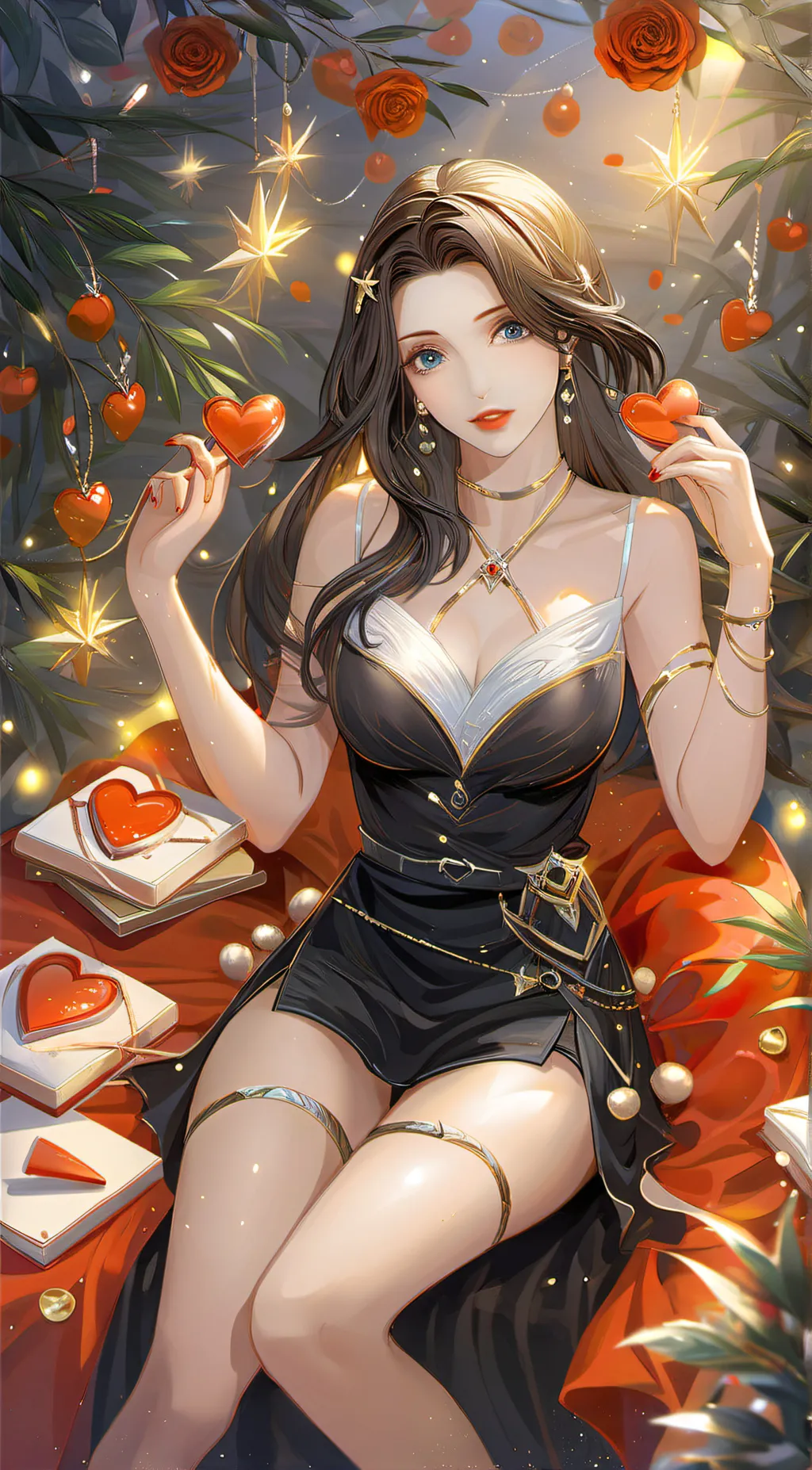 ai character: Nicole  background