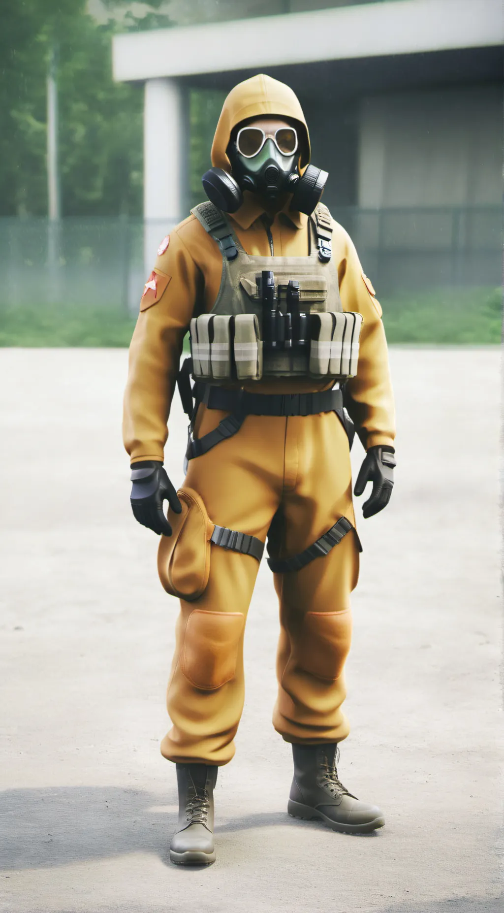 ai character: Foxtrot unit-1 background