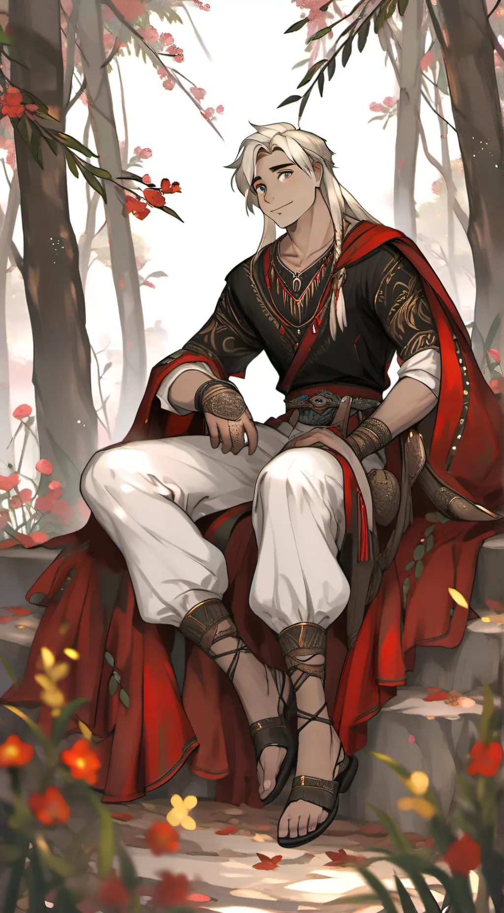 ai character: Prince Haruka background