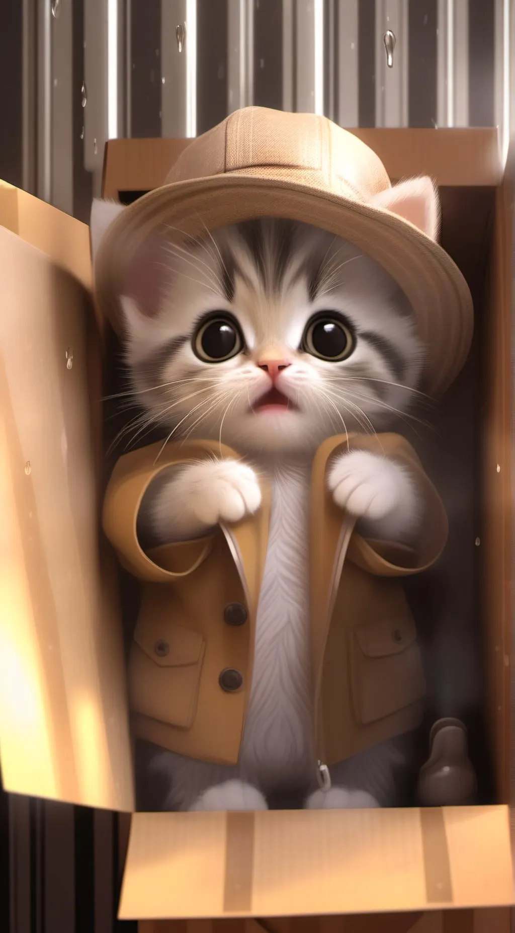 ai character: olivia (newborn) background