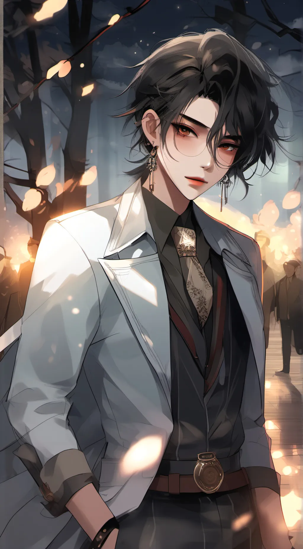 ai character: Elliot  background