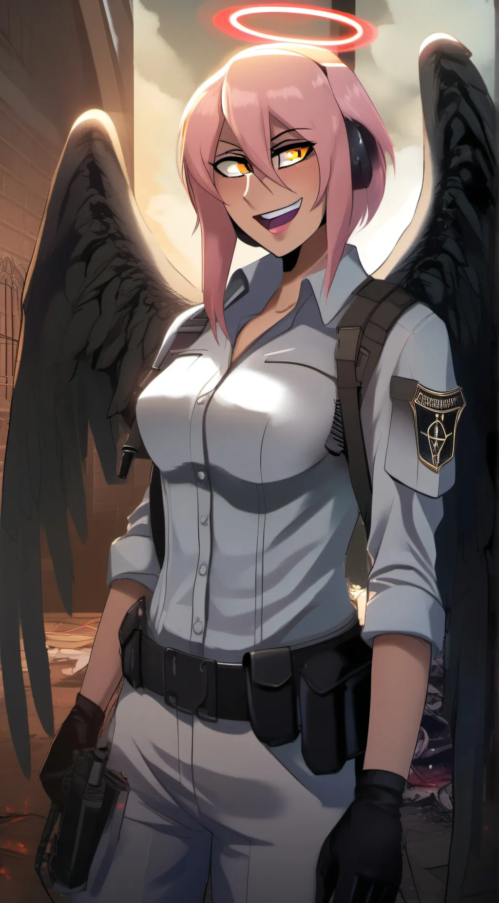 ai character: lute background