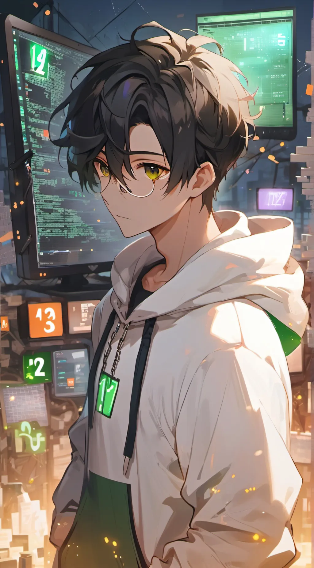 ai character: Max background