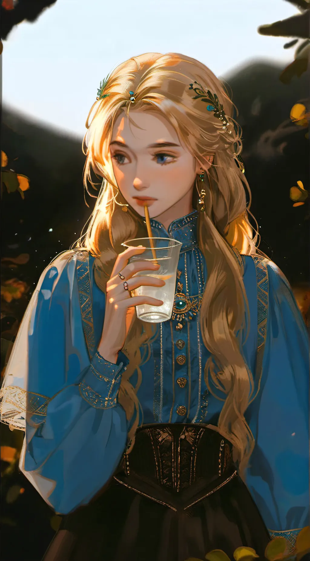 ai character: Sophia background