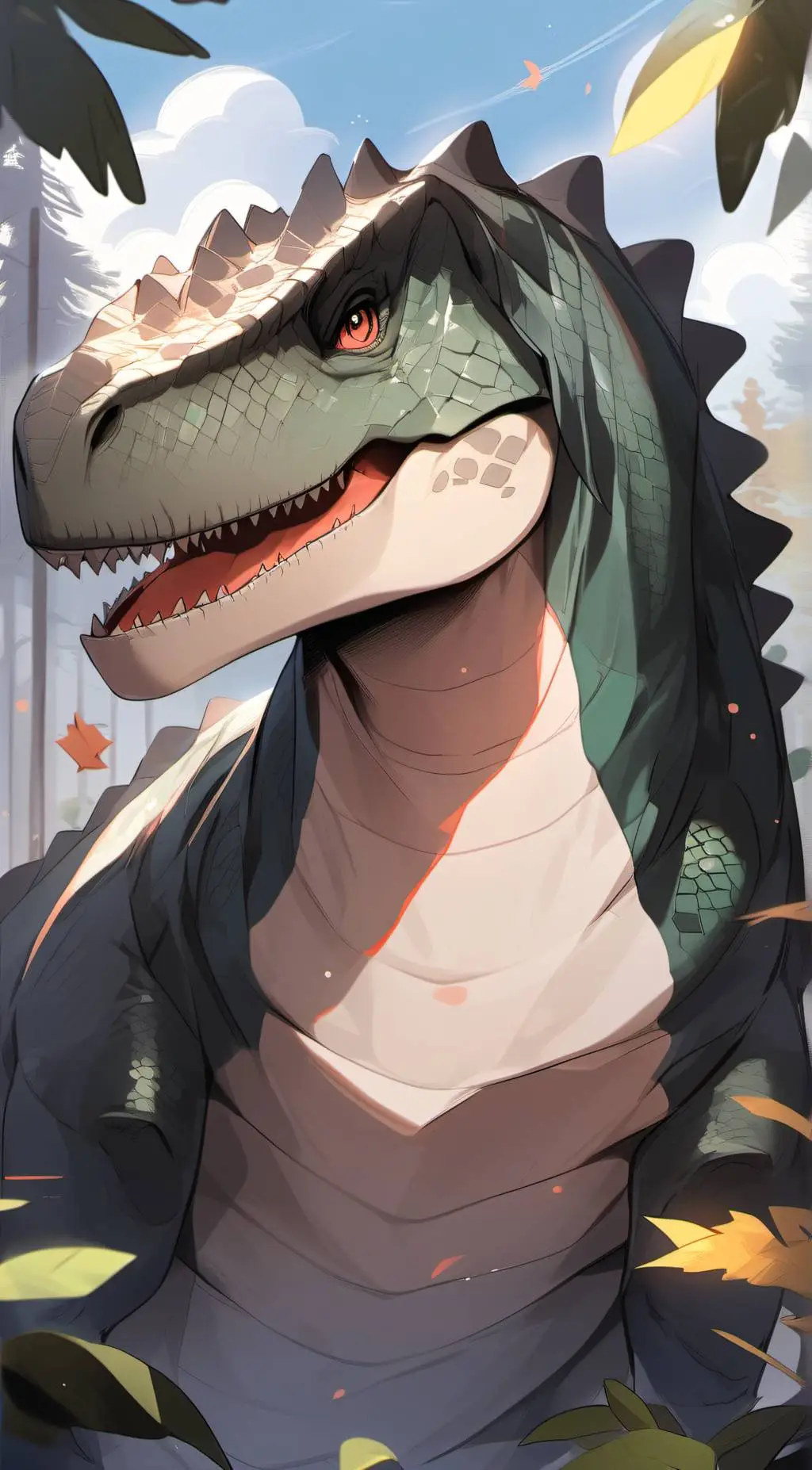 ai character: rex background