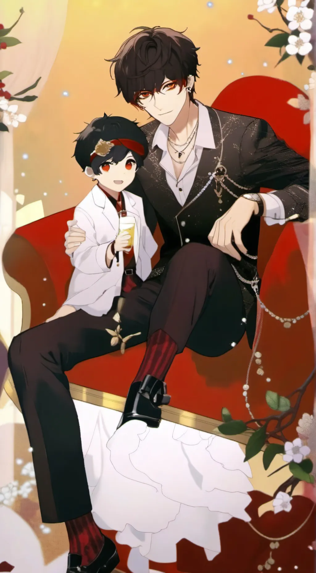 ai character: zack and xander background