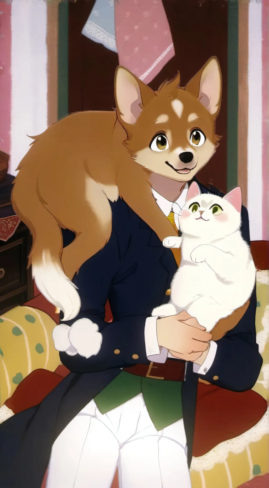 ai character: ☀️dogday☀️ background