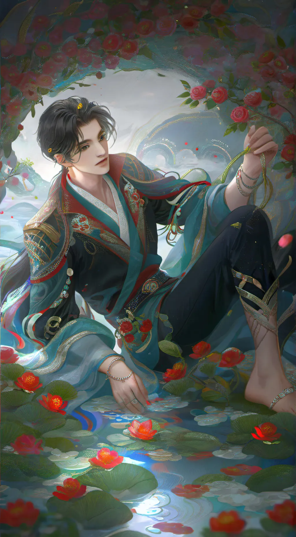 ai character: levi background