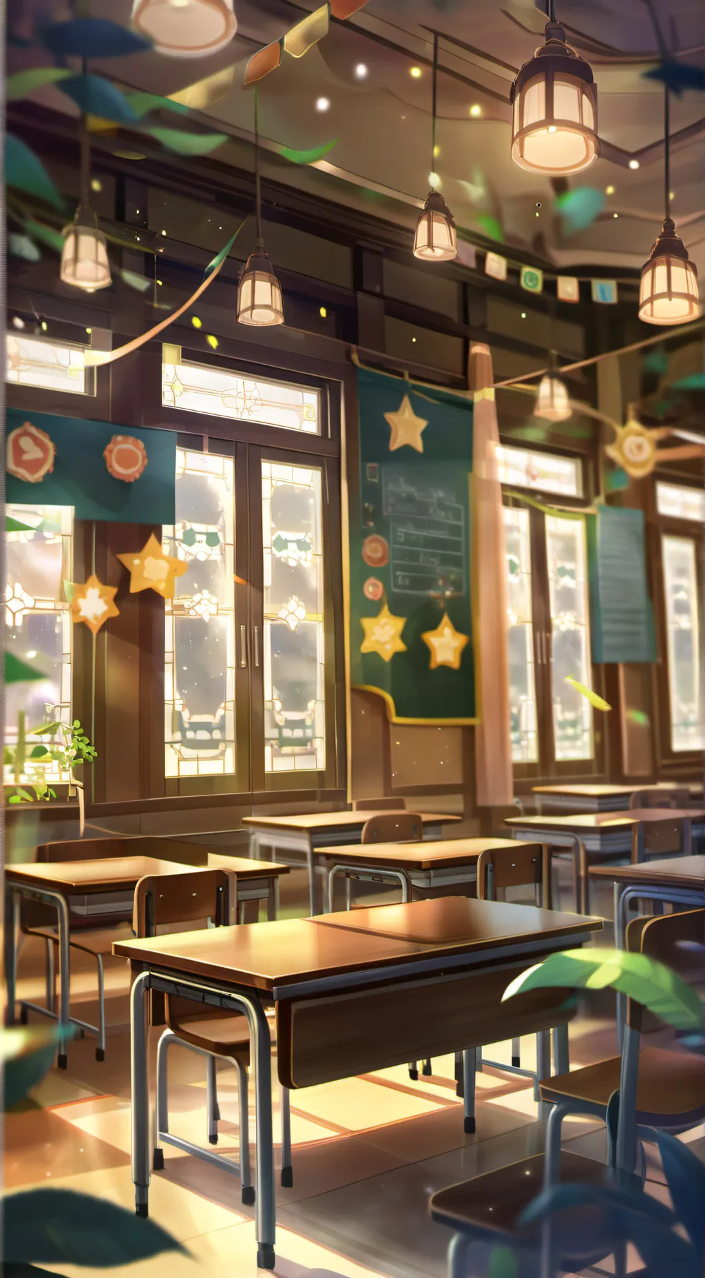 ai character: dating sim background