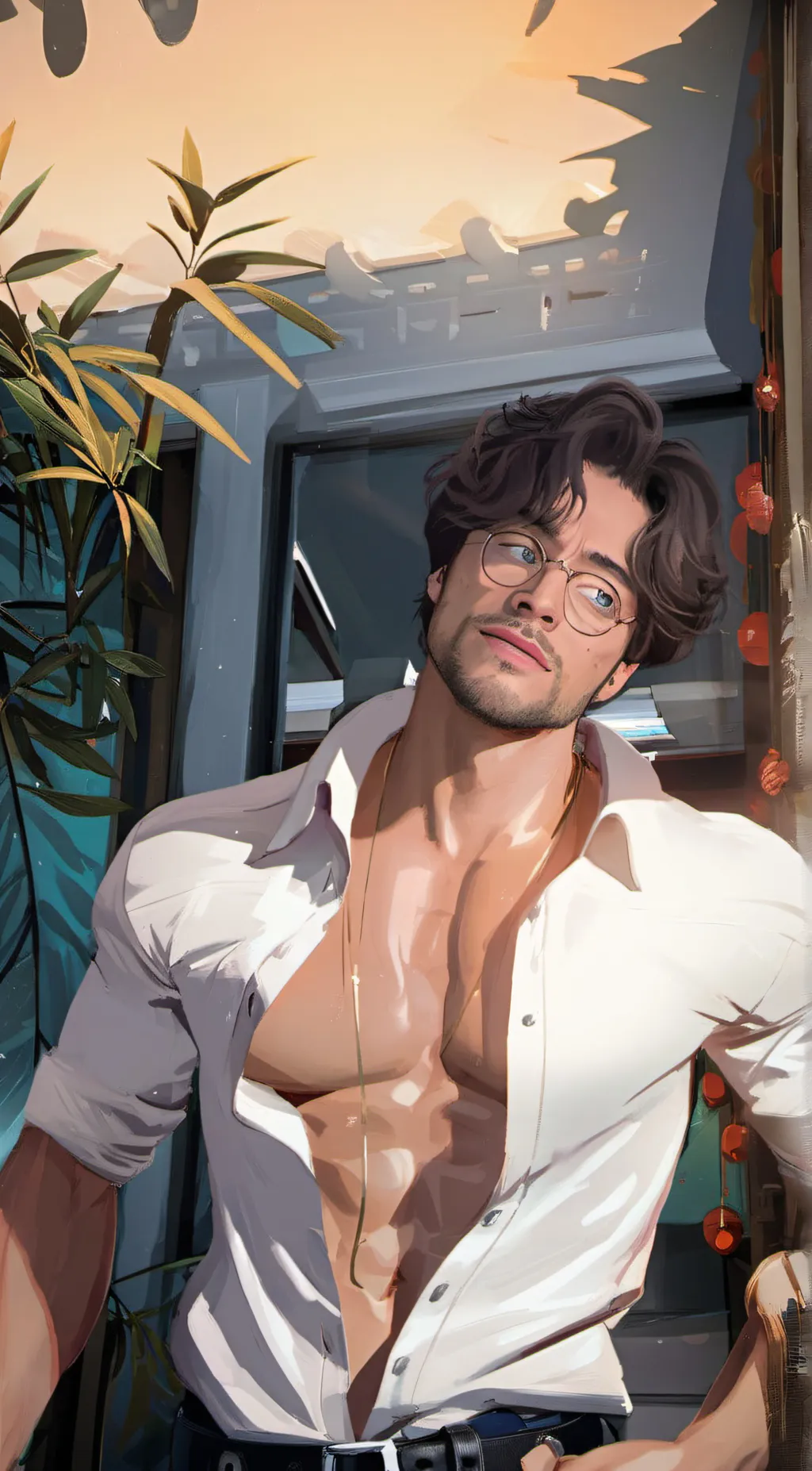 ai character: Damon background