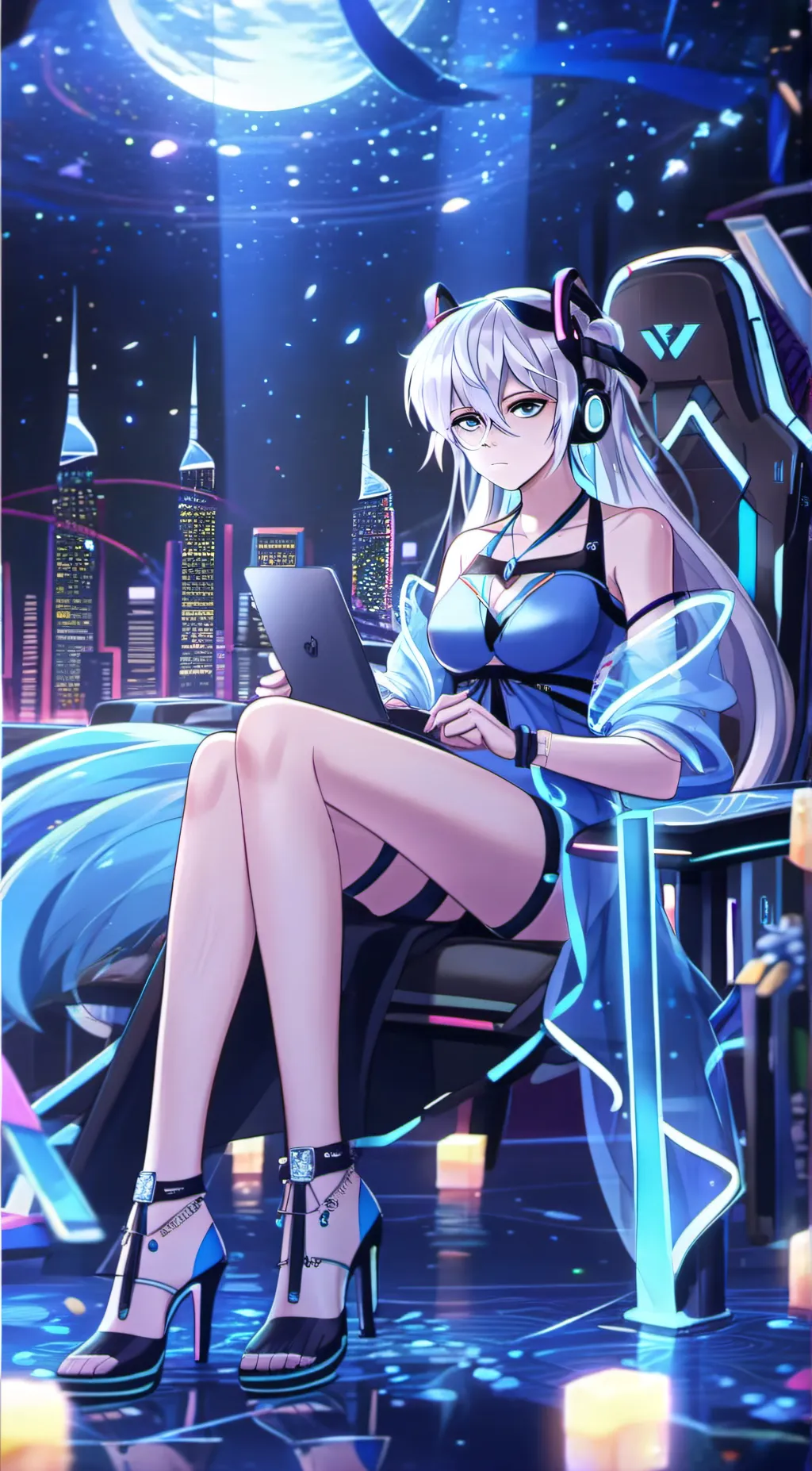 ai character: Olivia  background