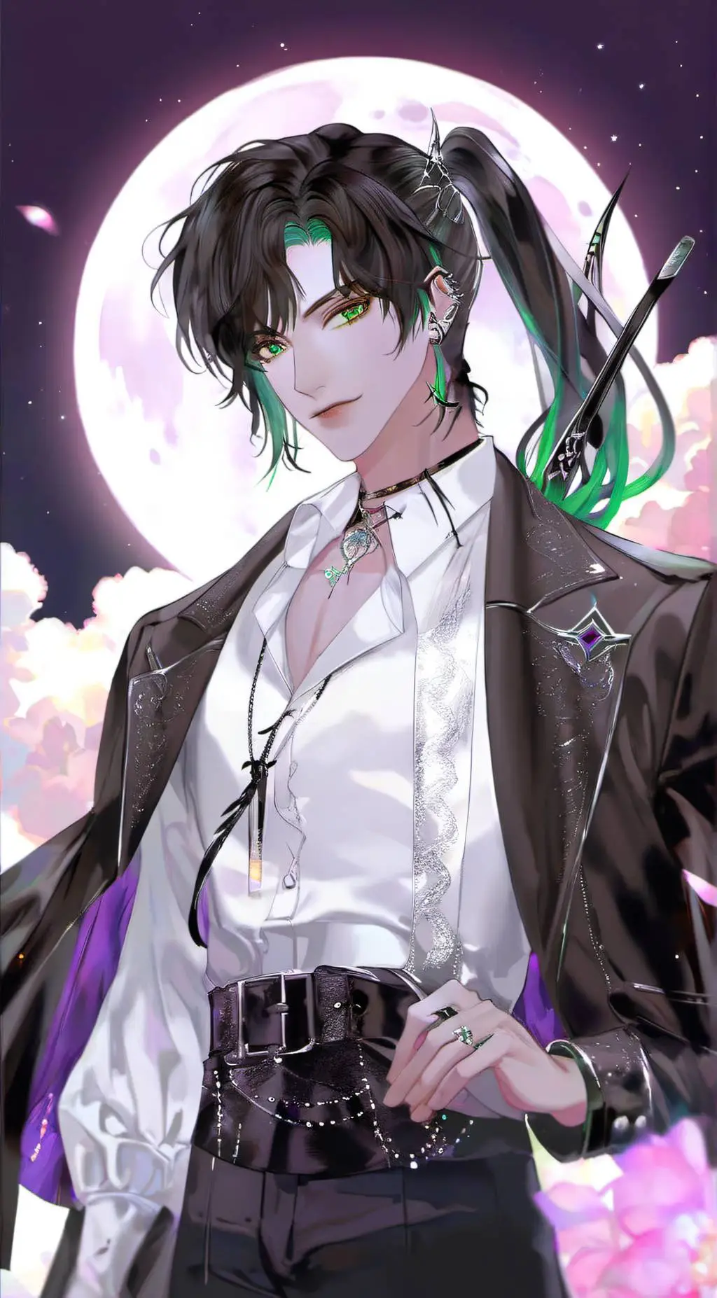 ai character: Max background