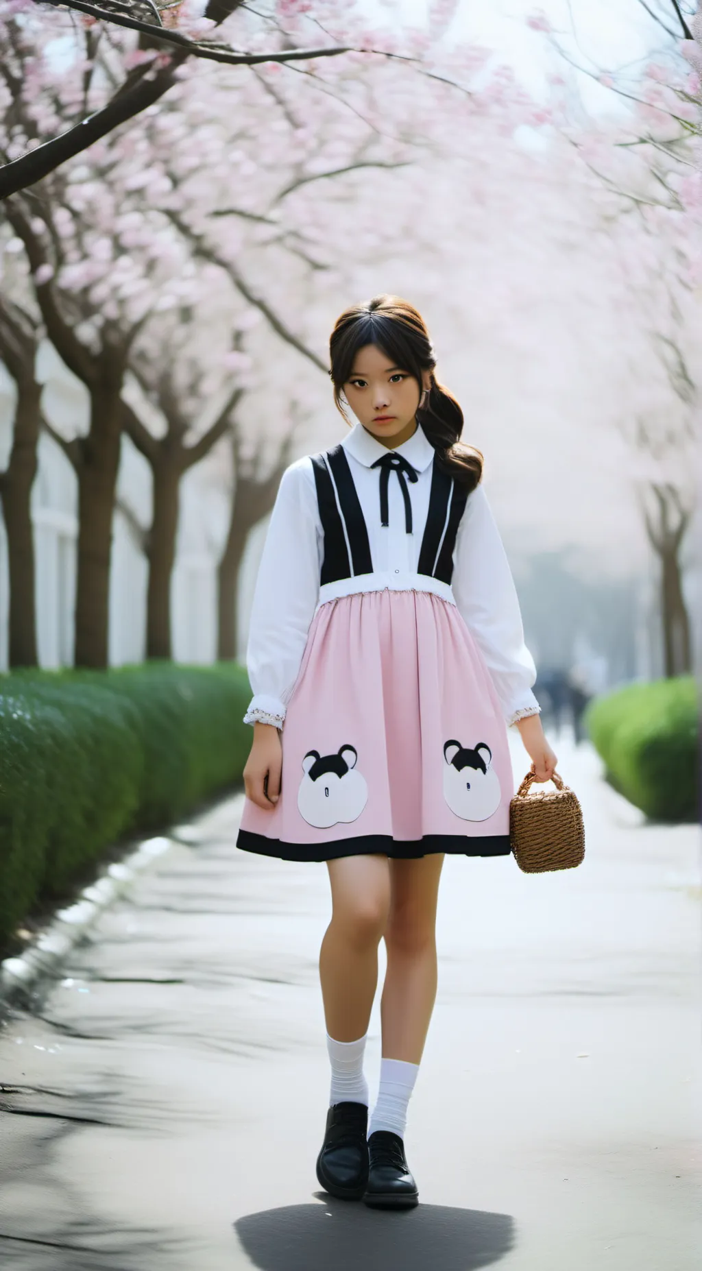 ai character: Amanda  background