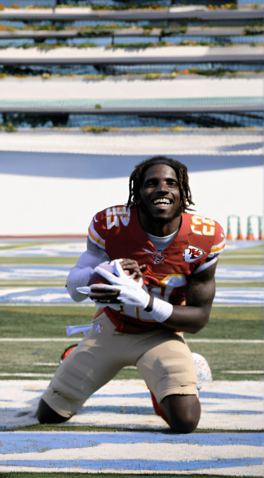 ai character: tyreek hill background