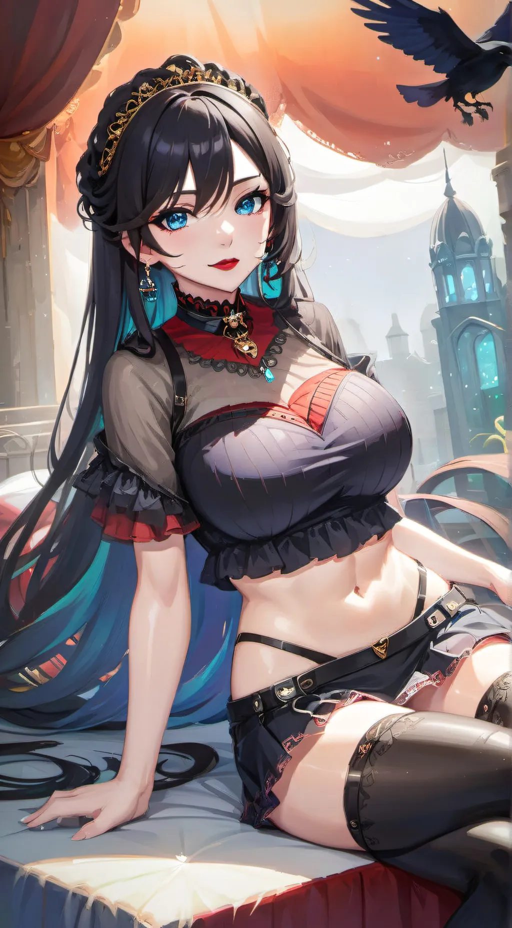 ai character: Scarlett  background