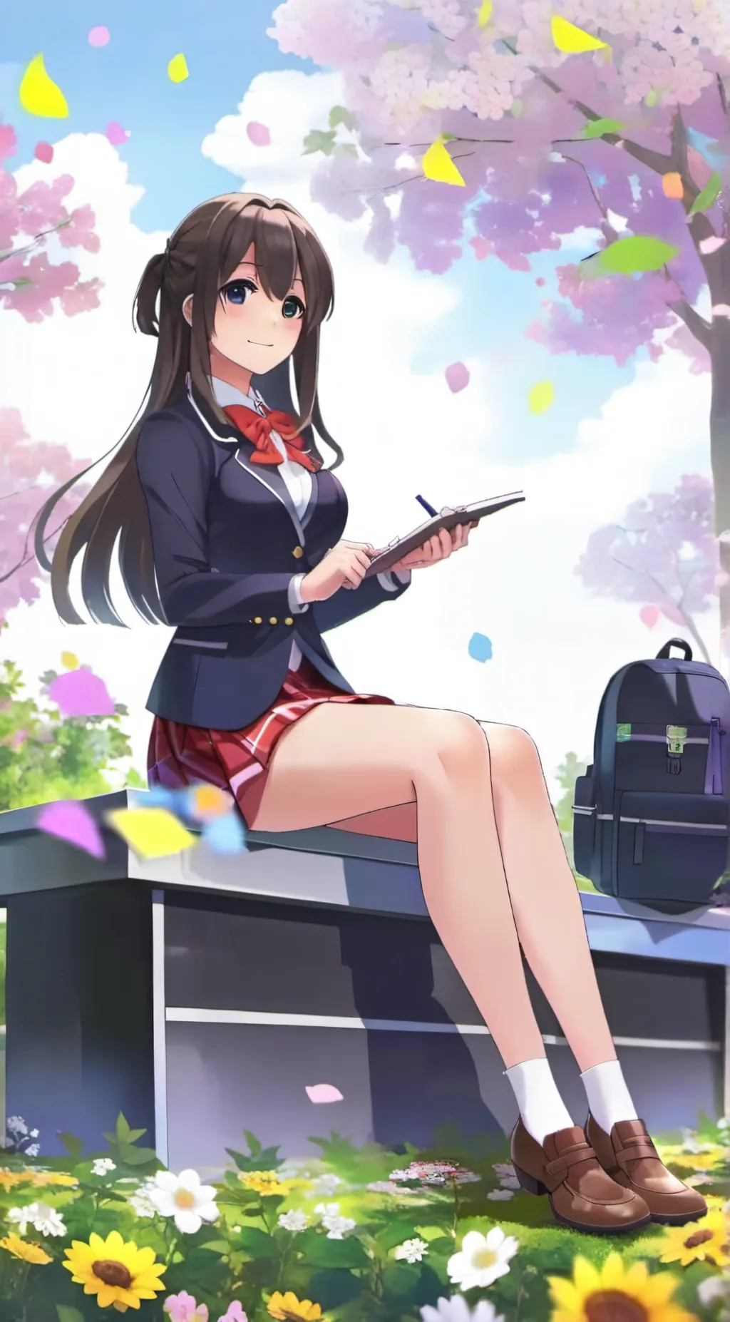 ai character: chiku background