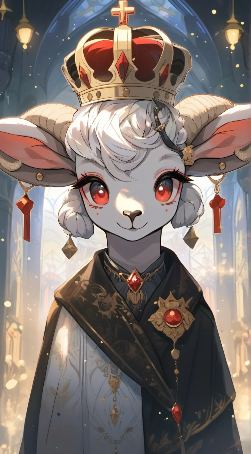 ai character: clt of the lamb background