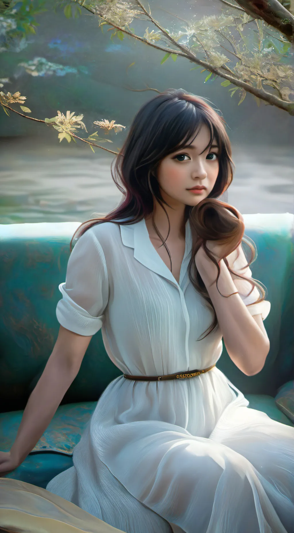 ai character: Maya background