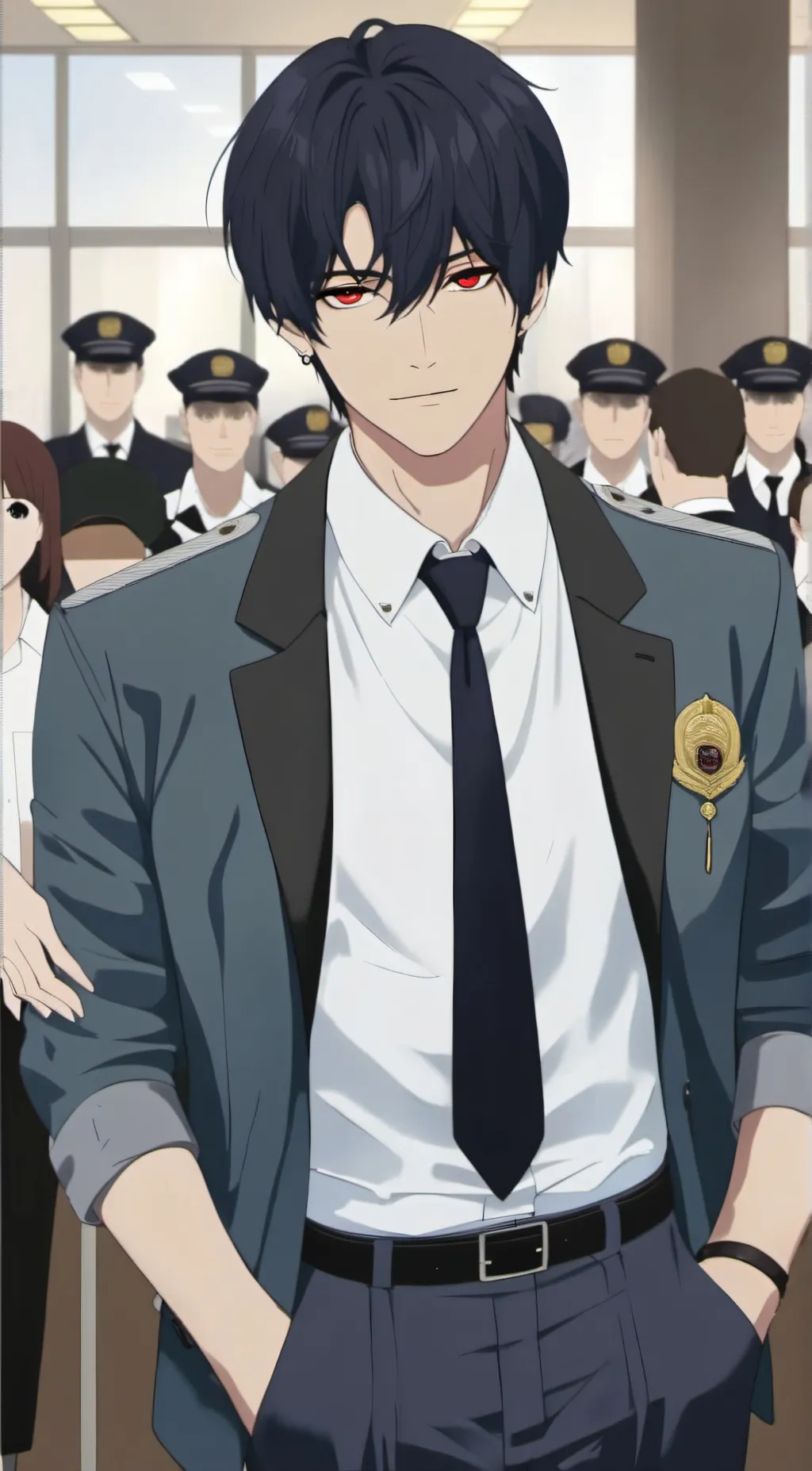 ai character: Luc background