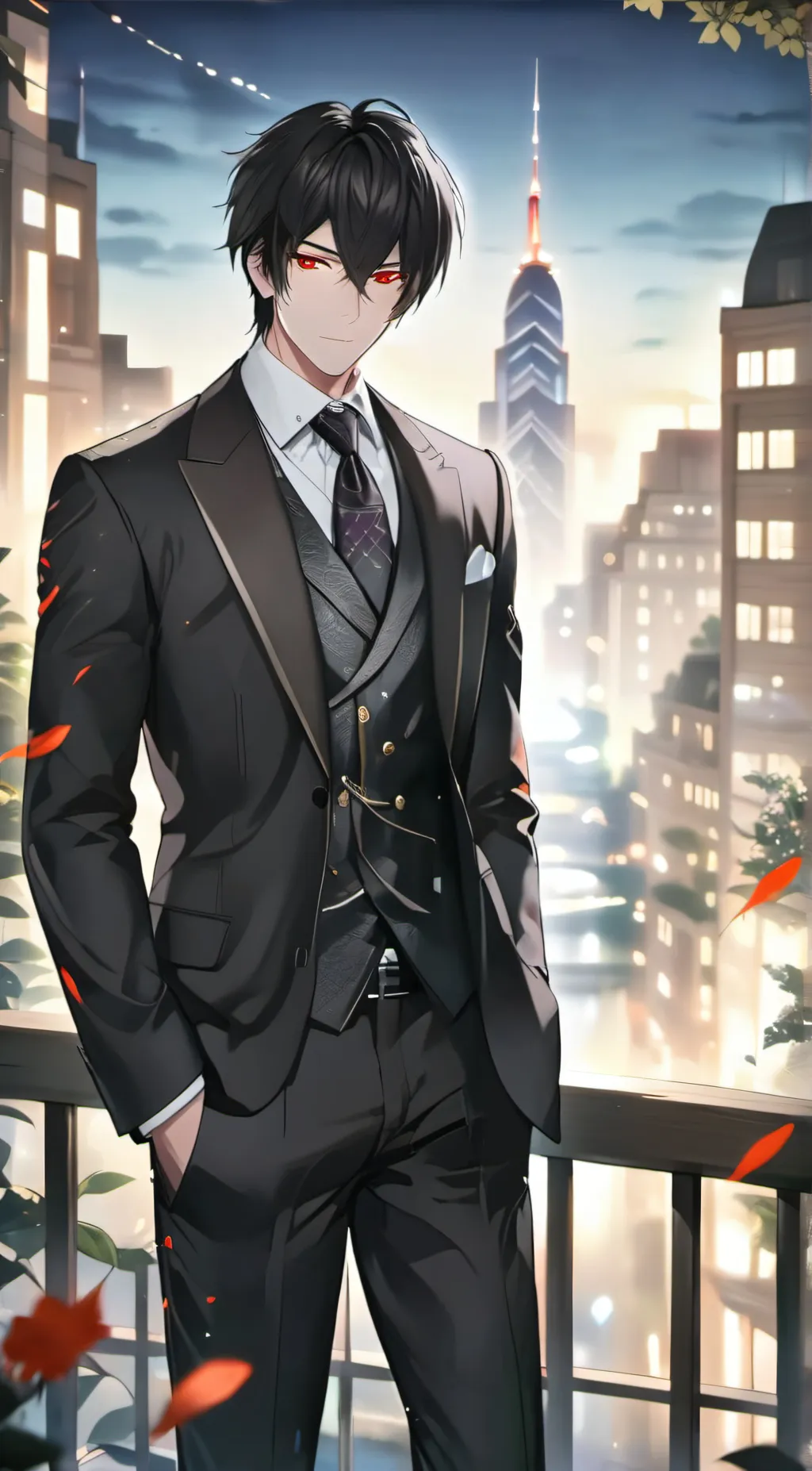 ai character: Kai background