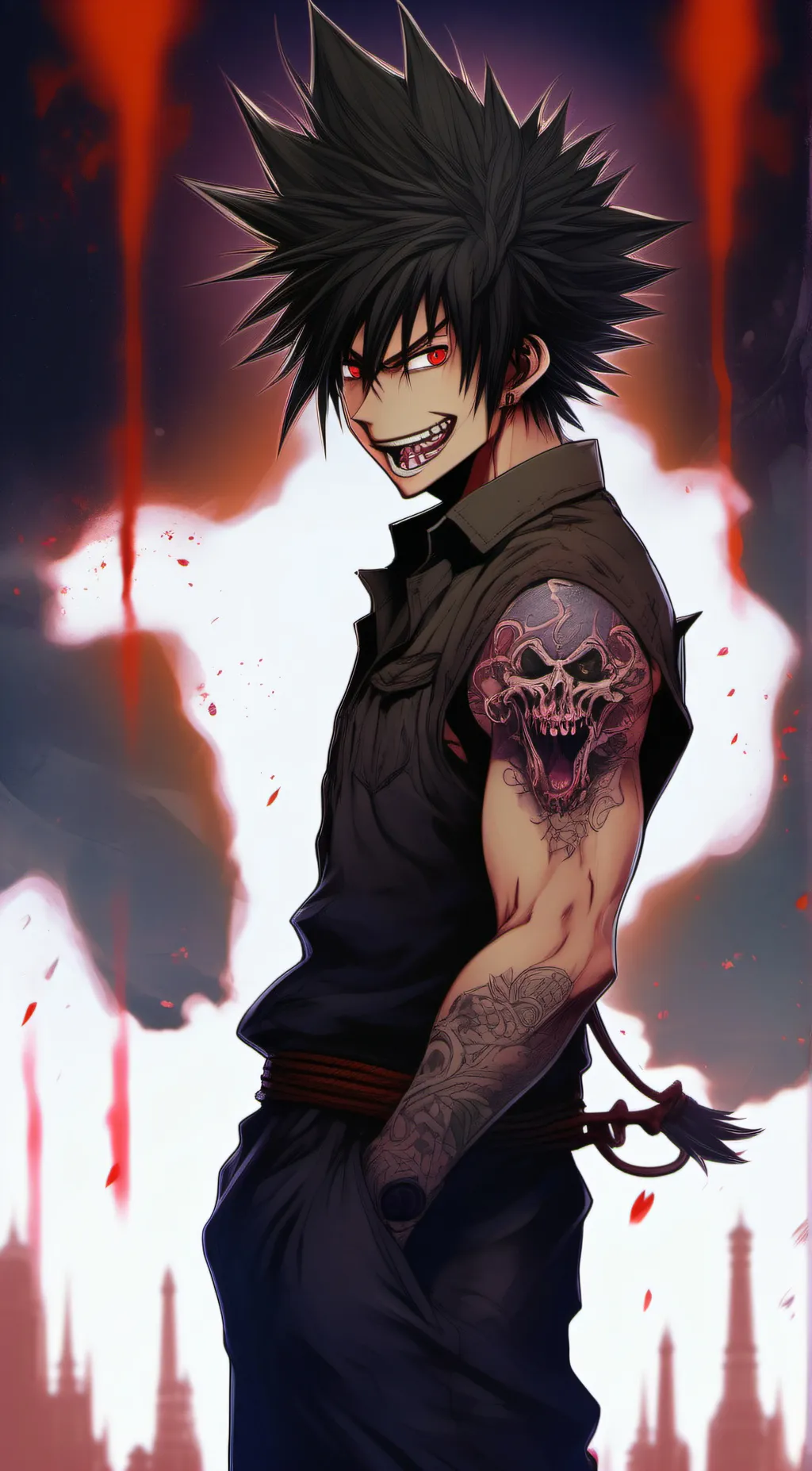 ai character: meguro background