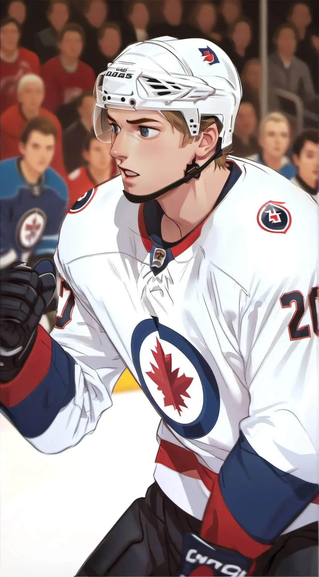 ai character: Aidan stanford  background