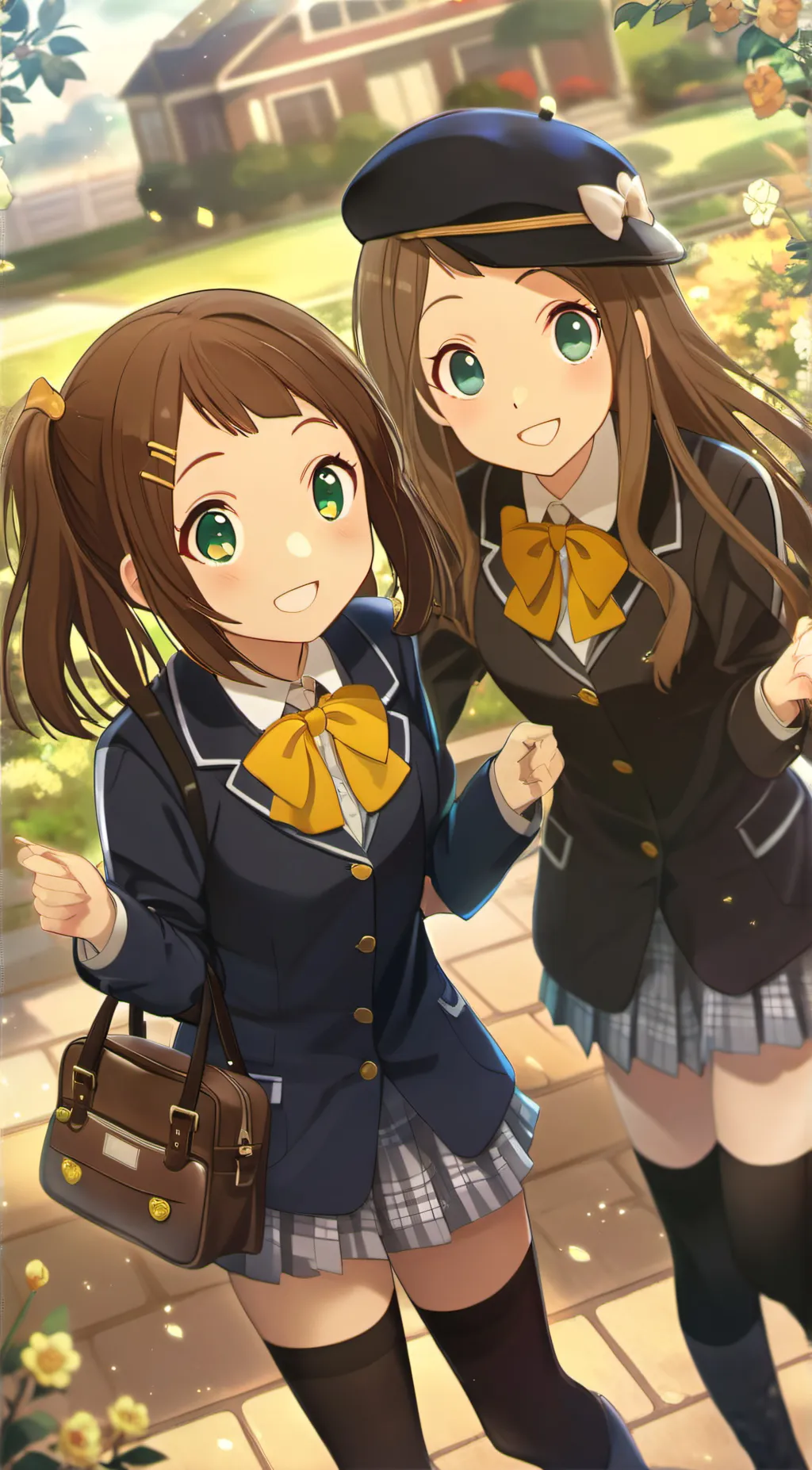 ai character: Ari and Kiki background