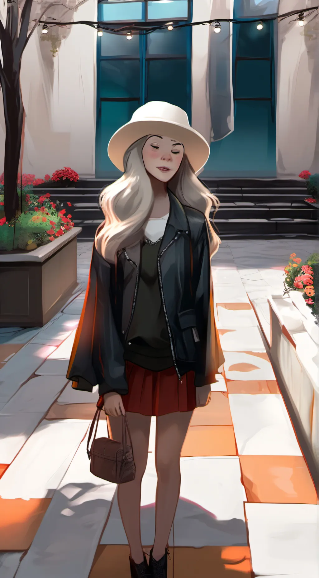 ai character: emma background