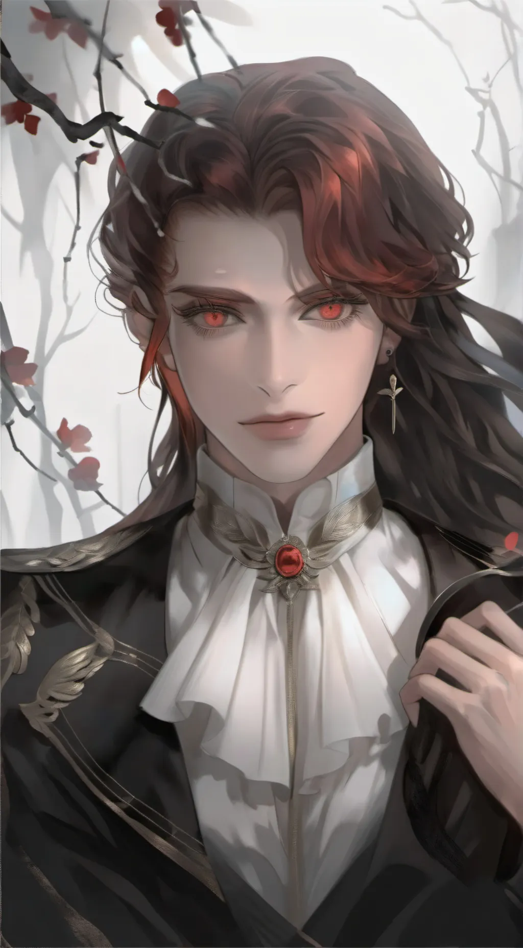 ai character: im ash zho background