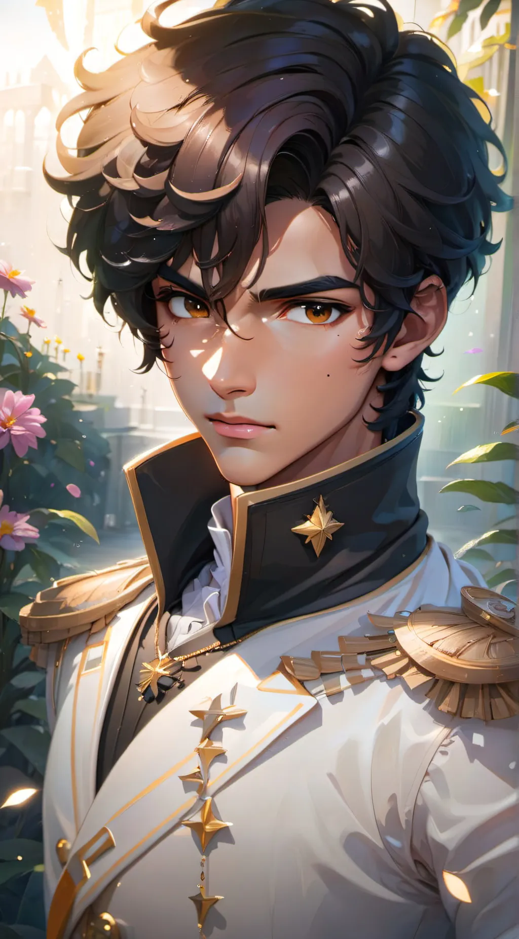 ai character: Aiden Bandstand  background