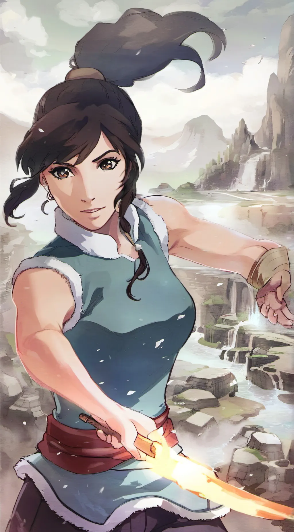 ai character: the legend ofkorra background