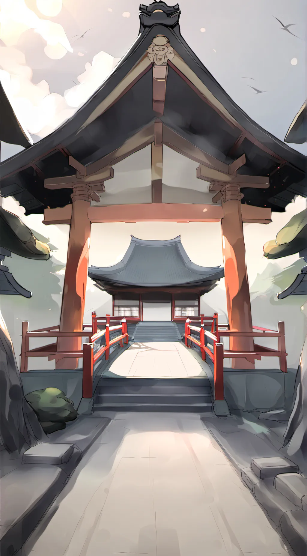 ai character: Demon slayer background