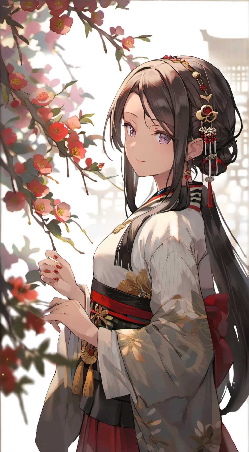 ai character: Hana-Chan background