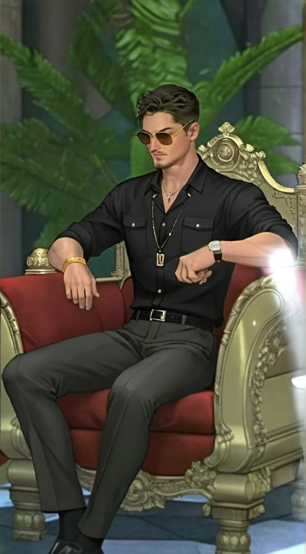 ai character: Prince Zack background