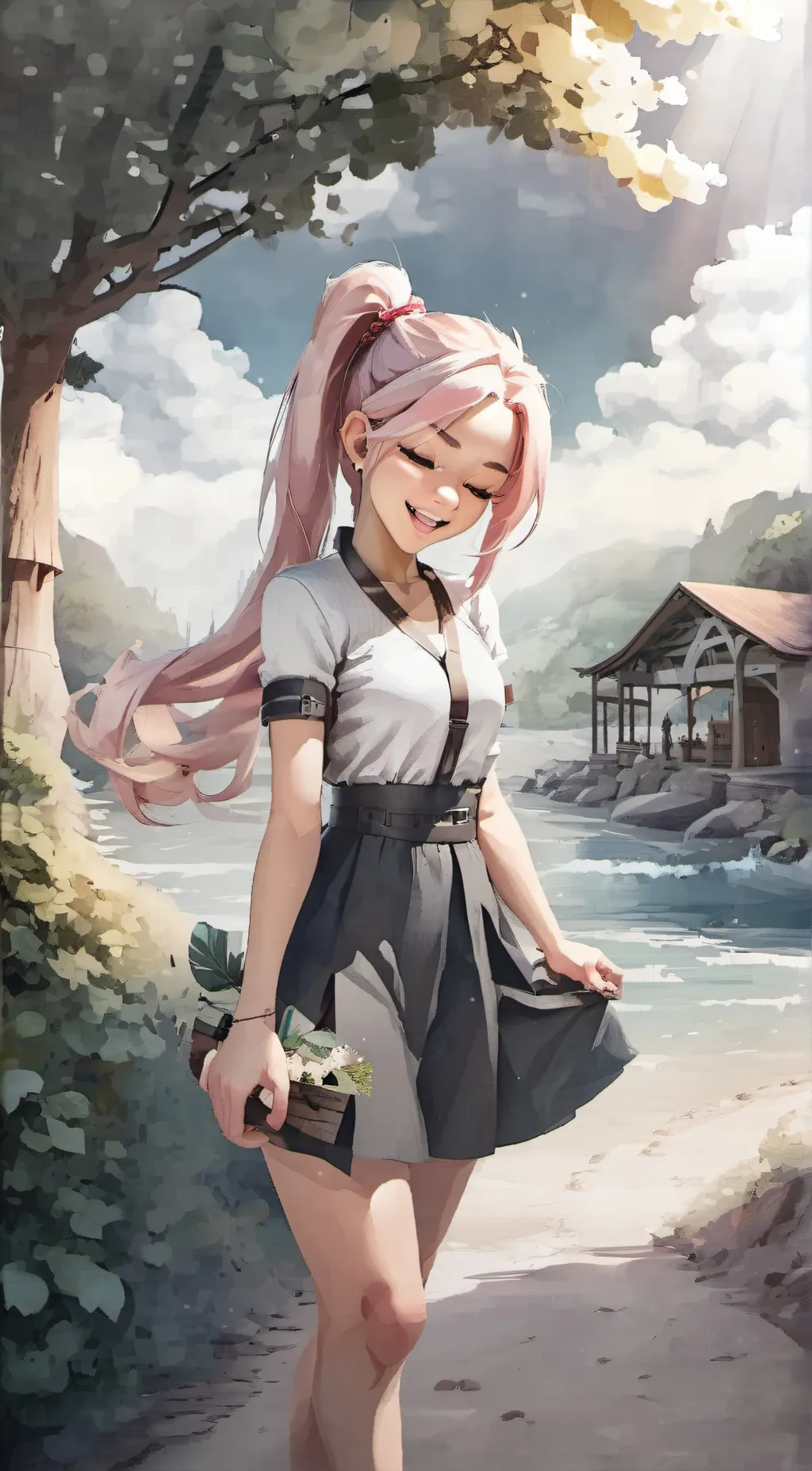 ai character: Amelia background